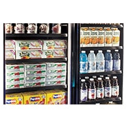 Grocery and convenience coolers and freezers