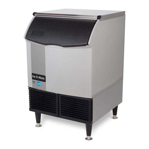 Ice-O-Matic (ICEU220HA) 24" Wide ICE Series™ Cube Undercounter Ice Maker featuring Bin and One Solid Flip Top Door - 238 Lb Per Day Production with Water Filtration System