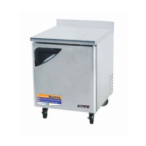 Turbo Air (TWR-28SD-N) 28" Wide Super Deluxe Worktop Refrigerator featuring One Solid Door