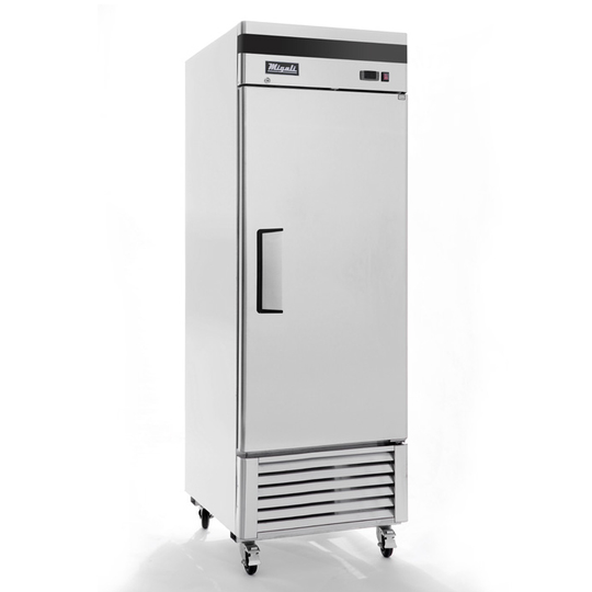 Migali (C-1FB-HC) 27" Wide Bottom Mount Freezer with One Hinged Solid Door