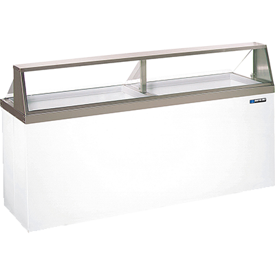 MasterBilt (DD-66) 69" Wide Ice Cream Dipping/Display Merchandiser
