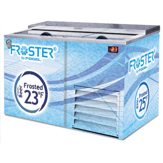 Fogel (FROSTER-B-50-US) 51" Wide Horizontal Beer Froster featuring Two Solid Doors