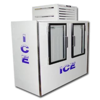 Fogel (ICB-2-GL) 77" Wide Indoor Ice Merchandiser with Two Hinged Doors