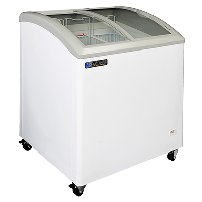 MasterBilt Coldin-3 (MSC-31AN) 31" Wide Curved Lid Roll Top Freezer