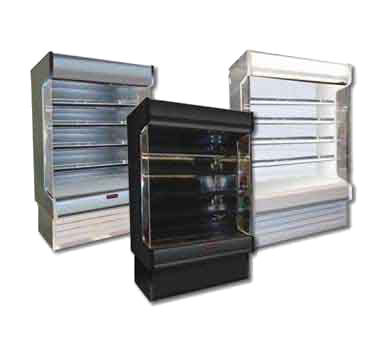 Howard McCray (SC-OD35E-4-LED-LC) 51" Wide Open Air Refrigerated Dairy Display Case with Lighted Canopy